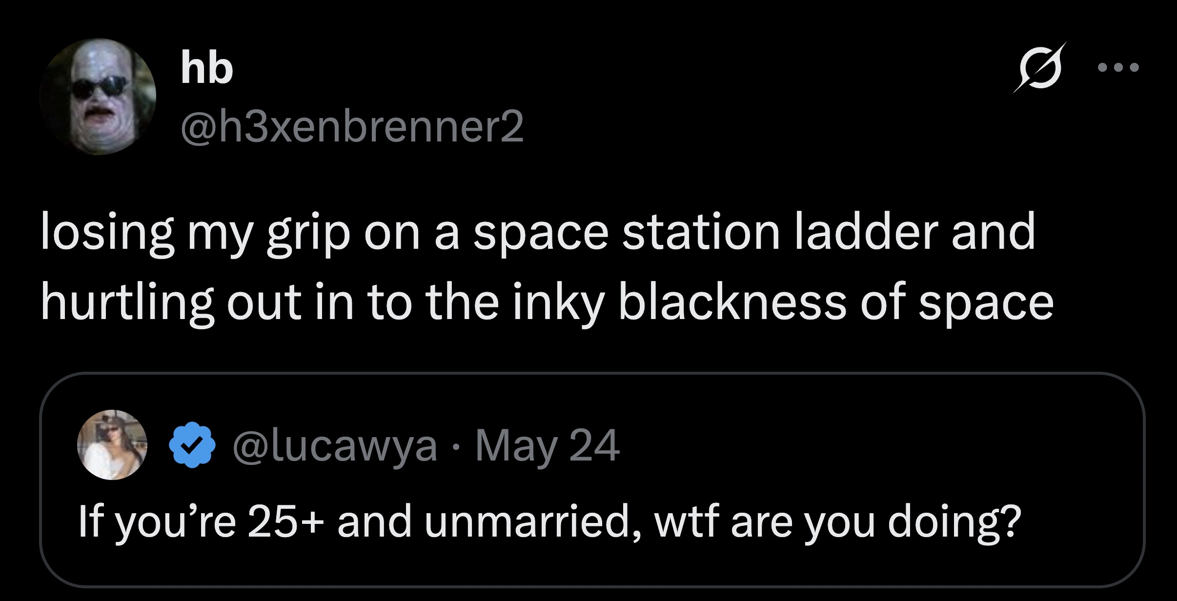 Single men have time for adventures